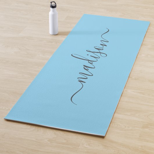 Yogamat met eigen naam (In situ)