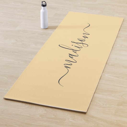 Yogamat met eigen naam (In situ)