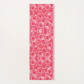 Yogamat met roze rozen (Achterkant)