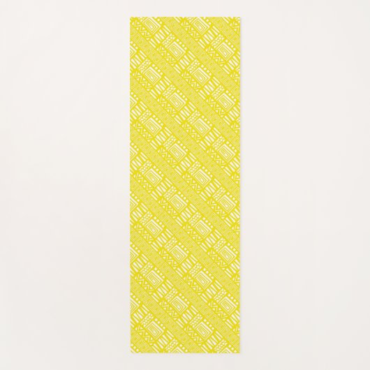Yogamat met tribalpatroon (Voorkant)