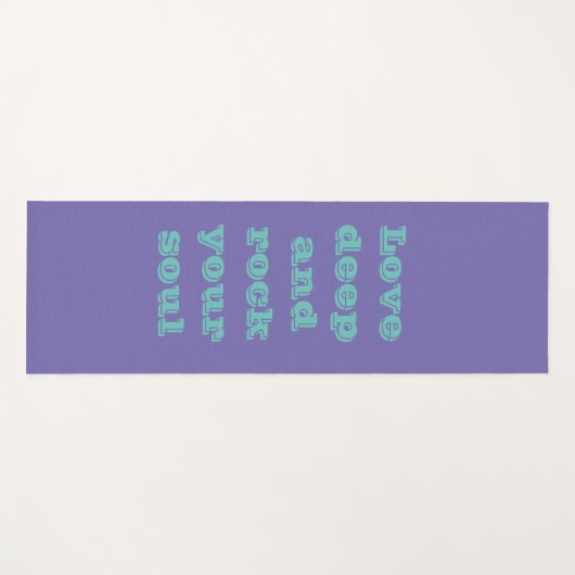 Yogamatte Gymnastikmatte Sportmatte Fitnessmatte  Yogamat (Voorkant (horizontaal))