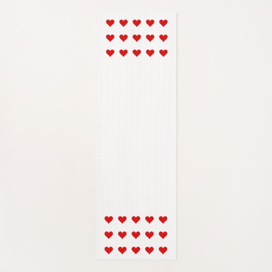 Yogamatten Hearts  Yogamat (Voorkant)