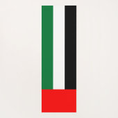 Yogamatten met vlag van de VAE Yogamat (Achterkant)