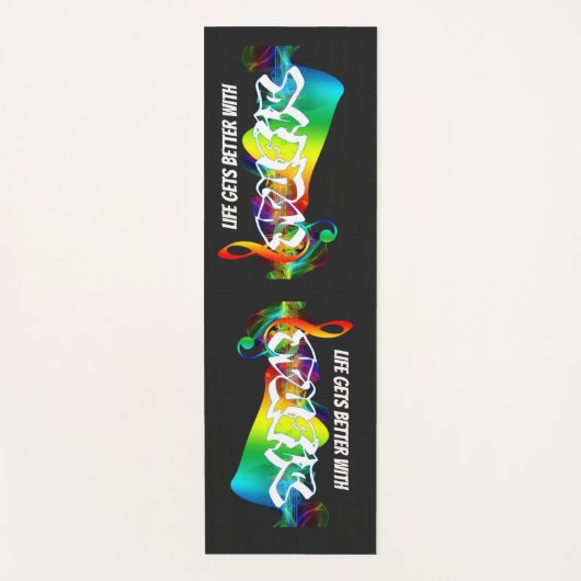 yogamuzikanten yogamat (Voorkant)