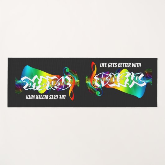 yogamuzikanten yogamat (Voorkant (horizontaal))