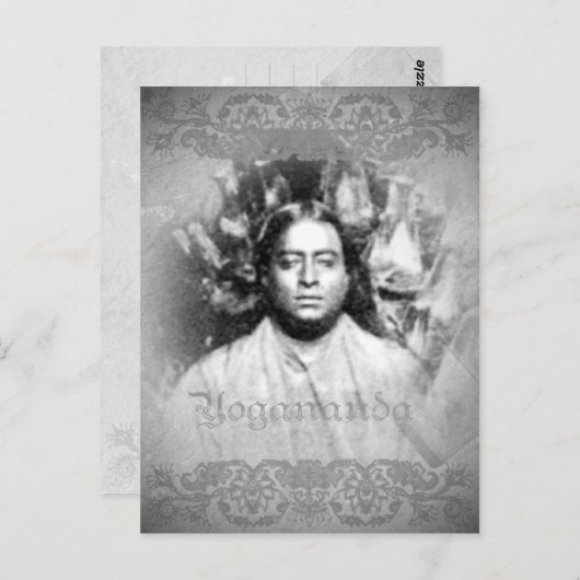 Yogananda Vintage - Briefkaart (Voorkant / Achterkant)