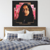 Yogananda - Wrapped Canvas (Insitu (Slaapkamer))