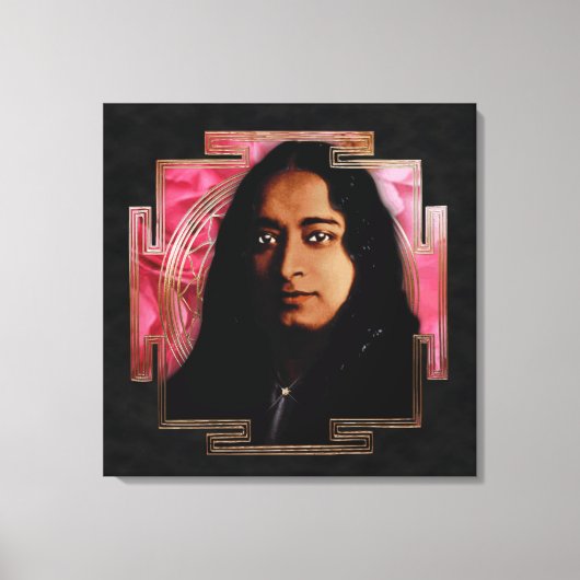 Yogananda - Wrapped Canvas Afdruk (Voorkant)