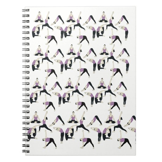 Yogaposen Notizbuch – für Ideen in Bewegung Notitieboek (Voorkant)