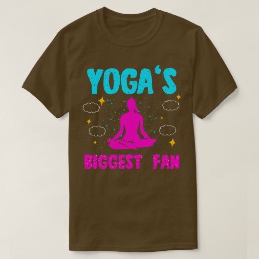 Yogas grootste fan t-shirt (Design voorkant)
