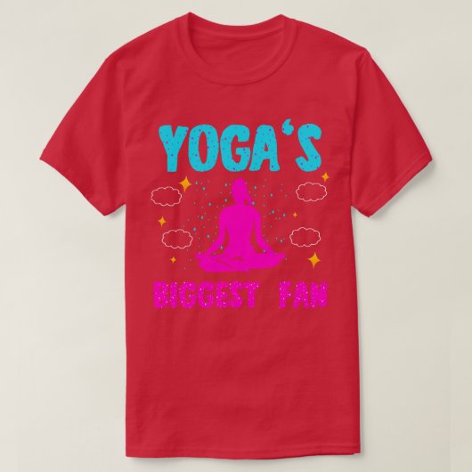 Yogas grootste fan t-shirt (Design voorkant)