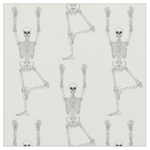 yogaskelet stof
