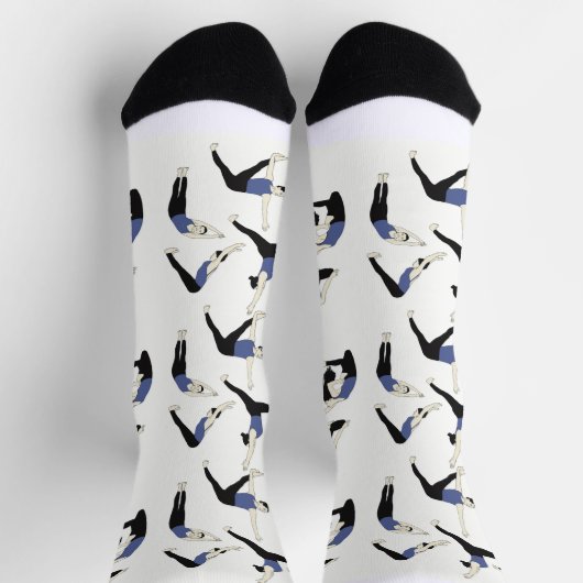 Yogasocken in Blau – Sokken (Top)