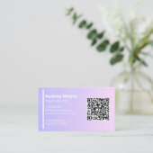 Yogastudio Visitekaartje (Staand voorkant)
