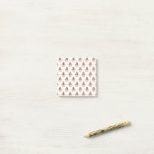 Yogavrouw Post-it® Notes (Op bureau)
