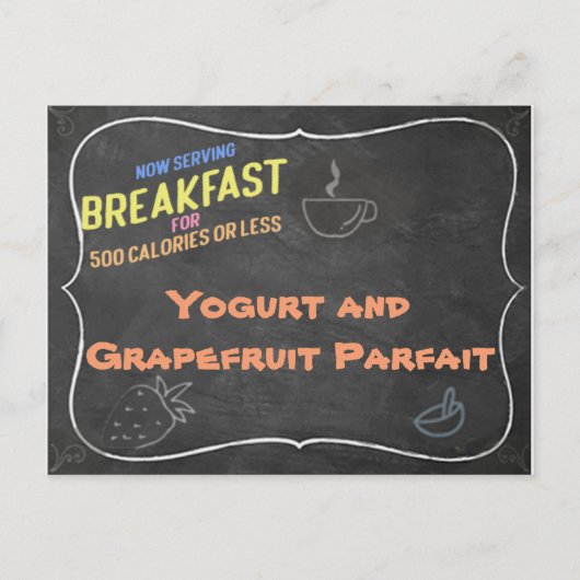 Yoghurt en Grapefruit Parfait Recept Kaart (Voorkant)