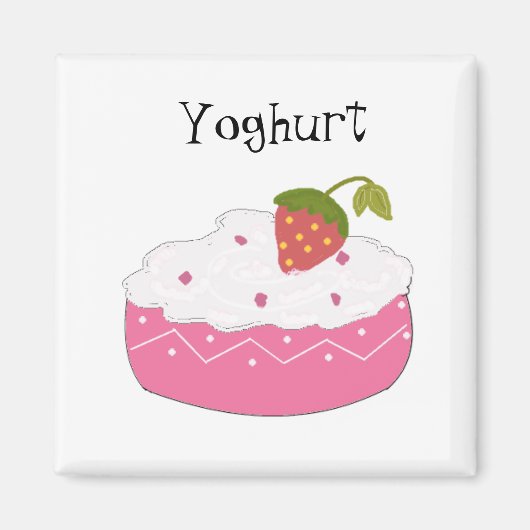 Yoghurt Magneet (Voorkant)