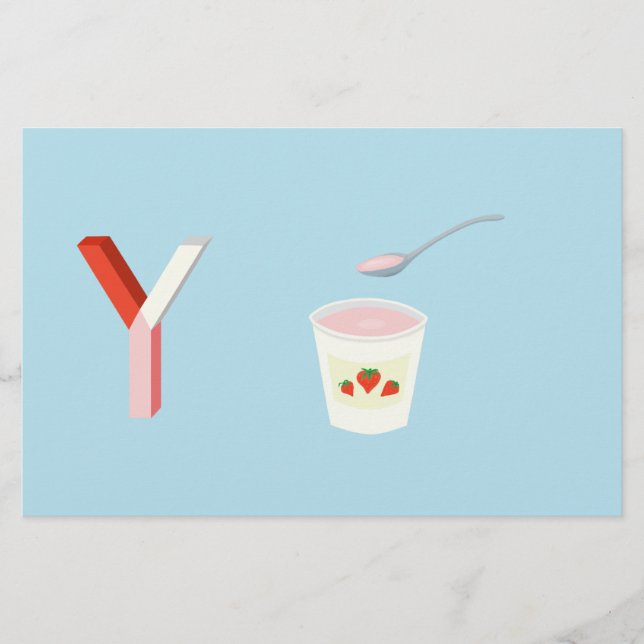 Yoghurt Papier (Voorkant)