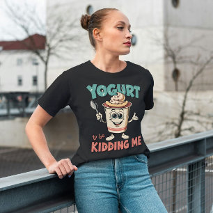 Yoghurt To Be Kidding Me beroemd gemaakt door Funn Tri-Blend Shirt