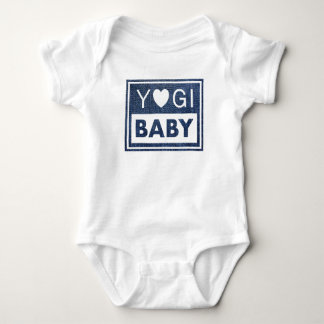 Yogi-baby bodysuit met spijkerpatronen