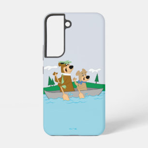 Yogi Bear en Boo Boo Leuke Kanotocht Avontuur Samsung Galaxy Hoesje