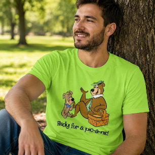 Yogi Bear en Boo-Boo Picknick Snack T-shirt
