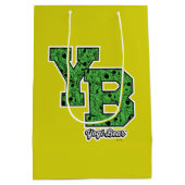 Yogi Bear Geblokte Varsity Letters Medium Cadeauzakje (Achterkant)