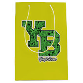 Yogi Bear Geborduurde Hoge School Letters Medium Cadeauzakje (Voorkant)