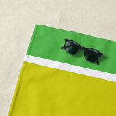 Yogi Bear Geborduurde Lettersoorten Strandlaken (In situ)