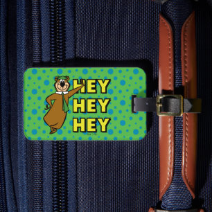 Yogi Bear Hé Hé Hé Bagagelabel