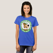 Yogi Bear Lachend Portret T-shirt (Voorkant volledig)