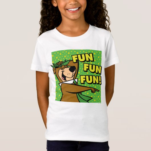 Yogi Bear Pret Fun Pret T-shirt (Voorkant)