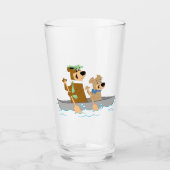Yogi Beer en Boo Boo Fun Kano Adventure Glas (Voorkant)
