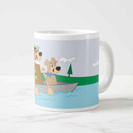 Yogi Beer en Boo Boo Fun Kano Adventure Grote Koffiekop (Voorkant rechts)