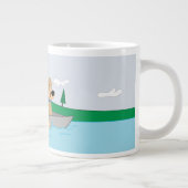 Yogi Beer en Boo Boo Fun Kano Adventure Grote Koffiekop (Rechts)