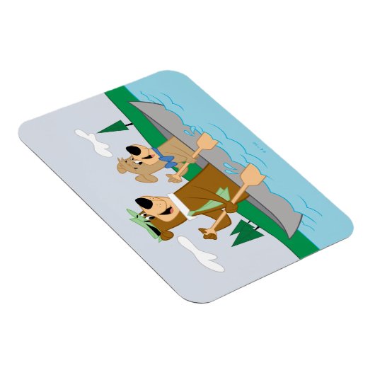 Yogi Beer en Boo Boo Fun Kano Adventure Magneet (Rechterzijde)