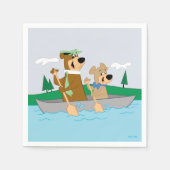 Yogi Beer en Boo Boo Fun Kano Adventure Servet (Voorkant)