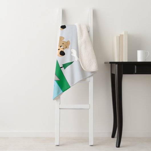 Yogi Beer en Boo Boo Fun Kano Adventure Sherpa Deken (In situ)