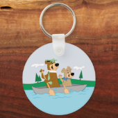 Yogi Beer en Boo Boo Fun Kano Adventure Sleutelhanger (Achterkant)