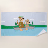 Yogi Beer en Boo Boo Fun Kano Adventure Strandlaken (Voorkant)
