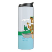 Yogi Beer en Boo Boo Fun Kano Adventure Thermosbeker (Gedraaid links)