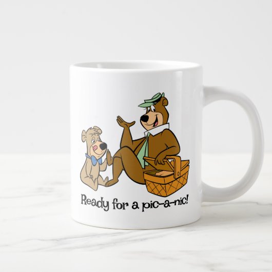 Yogi Beer en Boo-Boo picknick snack Grote Koffiekop (Rechts)