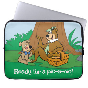 Yogi Beer en Boo-Boo picknick snack Laptop Sleeve