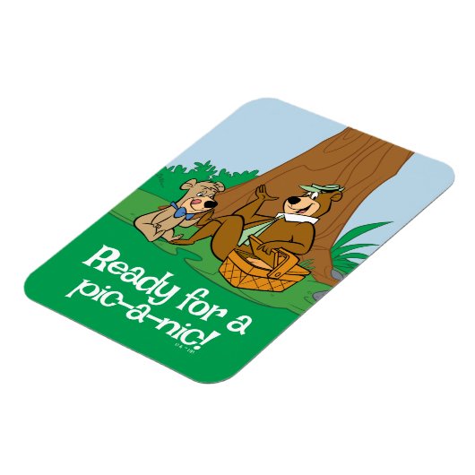 Yogi Beer en Boo-Boo picknick snack Magneet (Linkerzijde)
