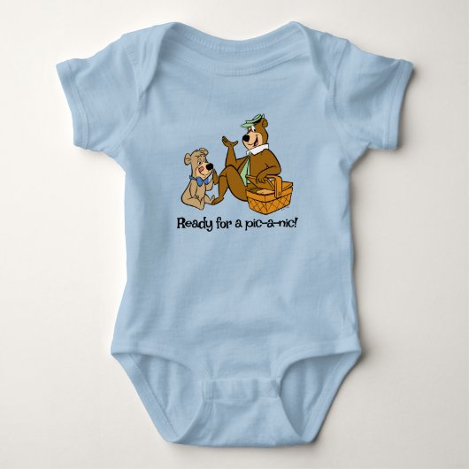 Yogi Beer en Boo-Boo picknick snack Romper (Voorkant)