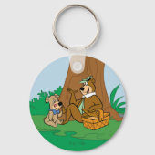 Yogi Beer en Boo-Boo picknick snack Sleutelhanger (Voorkant)