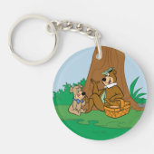 Yogi Beer en Boo-Boo picknick snack Sleutelhanger (Voorkant)