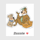 Yogi Beer en Boo-Boo picknick snack Sticker (Vel)