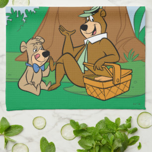 Yogi Beer en Boo-Boo picknick snack Theedoek