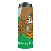 Yogi Beer en Boo-Boo picknick snack Thermosbeker (Voorkant)